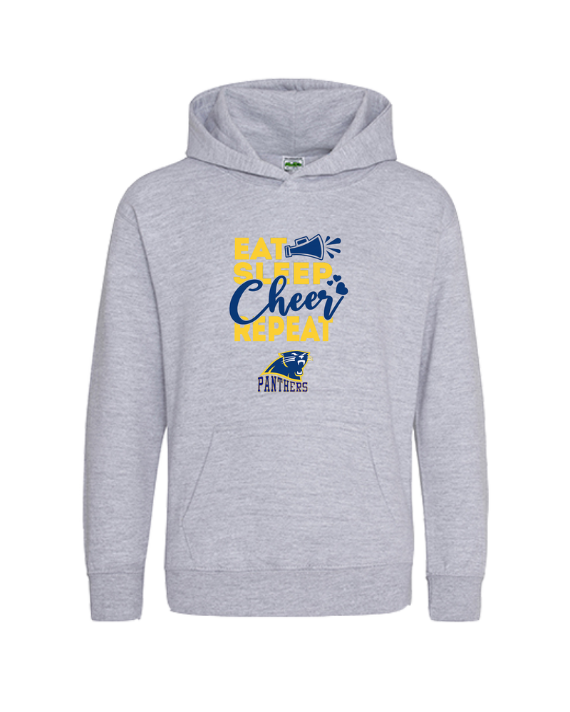 Downers Grove Eat Sleep Cheer - Cotton Hoodie