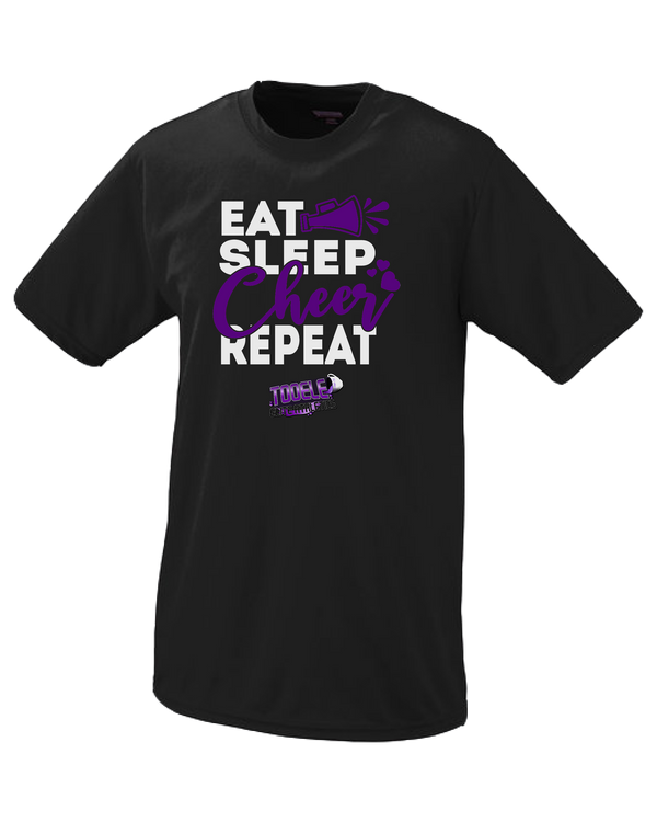 Tooele Eat Sleep Cheer - Performance T-Shirt