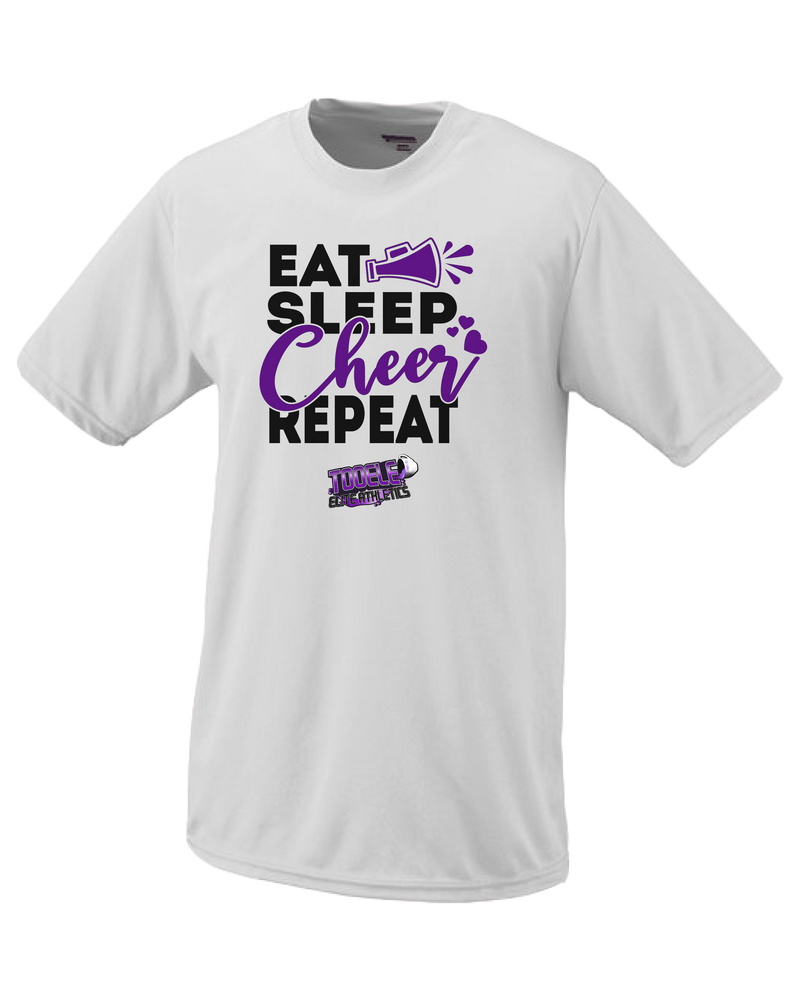Tooele Eat Sleep Cheer - Performance T-Shirt