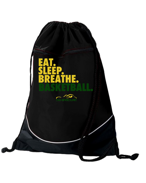 Captain Shreve HS Eat Sleep Gators - Drawstring Bag