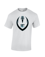 Eisenhower HS Football Full Football - Cotton T-Shirt