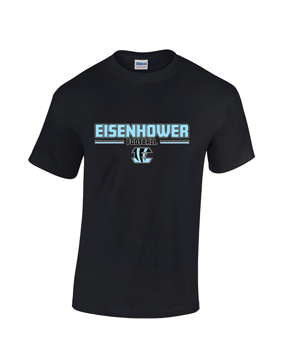 Eisenhower HS Football Keen - Cotton T-Shirt