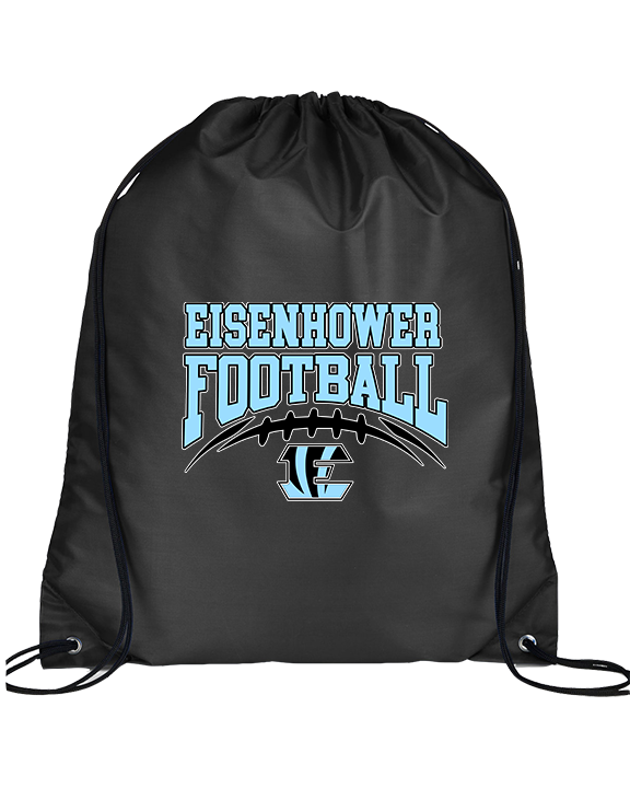 Eisenhower HS Football School Football - Drawstring Bag
