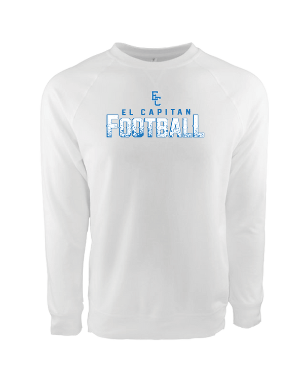 El Capitan Splatter Football - Crewneck Sweatshirt