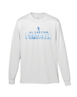 El Capitan Splatter Football -  Performance Long Sleeve Shirt