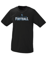 El Capitan Splatter Football - Performance T-Shirt