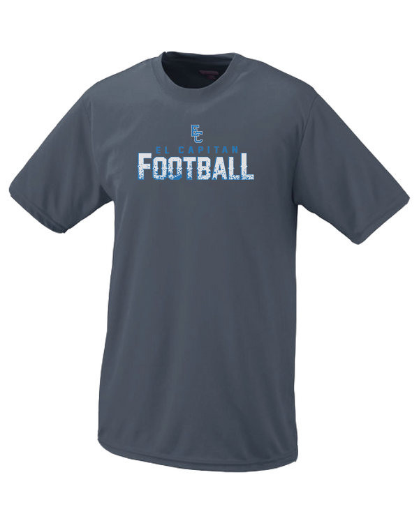 El Capitan Splatter Football - Performance T-Shirt
