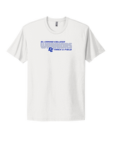El Camino College Track & Field Bold - Mens Select Cotton T-Shirt