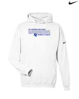 El Camino College Track & Field Bold - Nike Club Fleece Hoodie