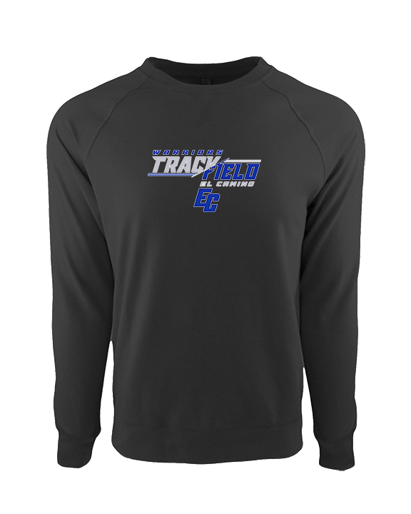 El Camino College Track & Field Slash - Crewneck Sweatshirt