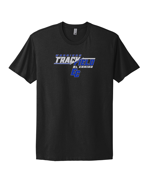 El Camino College Track & Field Slash - Mens Select Cotton T-Shirt