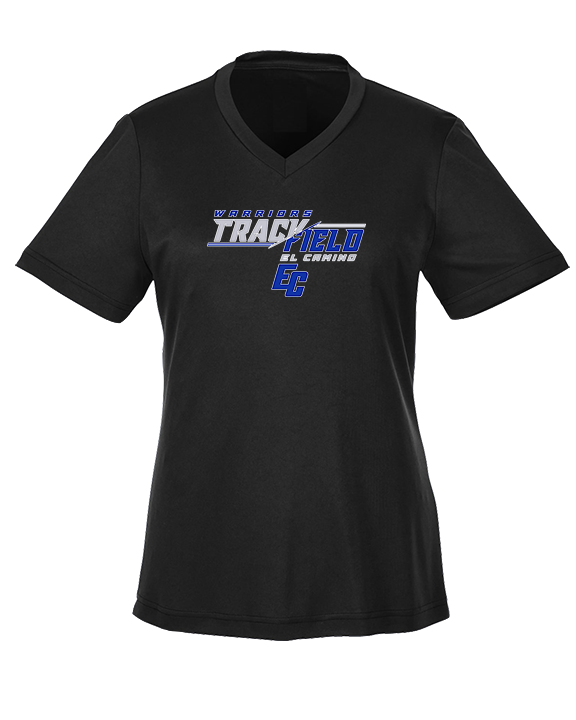 El Camino College Track & Field Slash - Womens Performance Shirt