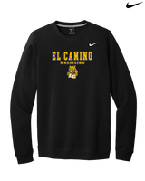 El Camino HS Wrestling Block - Mens Nike Crewneck
