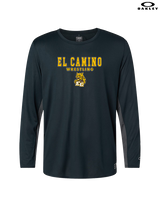 El Camino HS Wrestling Block - Mens Oakley Longsleeve