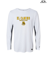 El Camino HS Wrestling Block - Mens Oakley Longsleeve