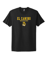 El Camino HS Wrestling Block - Mens Select Cotton T-Shirt