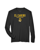 El Camino HS Wrestling Block - Performance Longsleeve