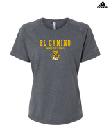 El Camino HS Wrestling Block - Womens Adidas Performance Shirt