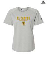El Camino HS Wrestling Block - Womens Adidas Performance Shirt