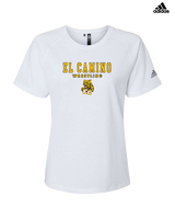 El Camino HS Wrestling Block - Womens Adidas Performance Shirt