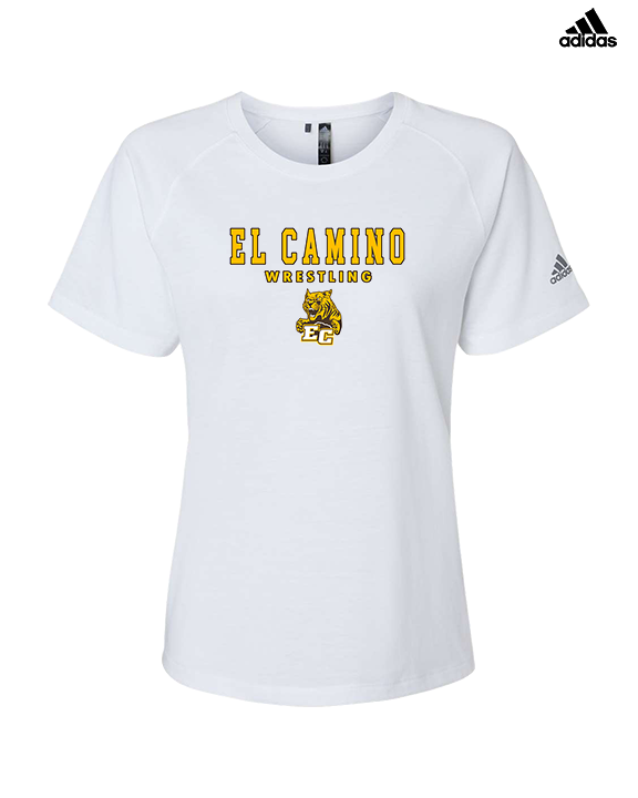 El Camino HS Wrestling Block - Womens Adidas Performance Shirt