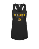 El Camino HS Wrestling Block - Womens Tank Top
