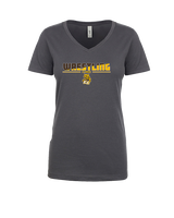 El Camino HS Wrestling Cut - Womens Vneck