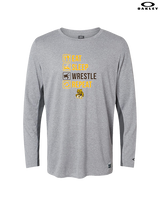 El Camino HS Wrestling Eat Sleep Wrestle - Mens Oakley Longsleeve