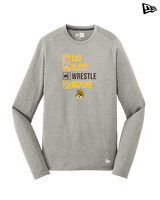 El Camino HS Wrestling Eat Sleep Wrestle - New Era Performance Long Sleeve