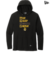 El Camino HS Wrestling Eat Sleep Wrestle - New Era Tri-Blend Hoodie