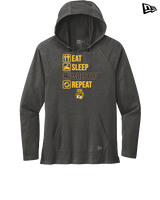 El Camino HS Wrestling Eat Sleep Wrestle - New Era Tri-Blend Hoodie