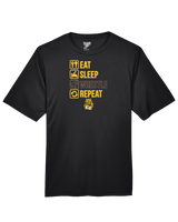 El Camino HS Wrestling Eat Sleep Wrestle - Performance Shirt