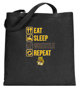 El Camino HS Wrestling Eat Sleep Wrestle - Tote