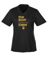 El Camino HS Wrestling Eat Sleep Wrestle - Womens Performance Shirt