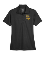 El Camino HS Wrestling Eat Sleep Wrestle - Womens Polo