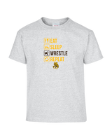 El Camino HS Wrestling Eat Sleep Wrestle - Youth Shirt