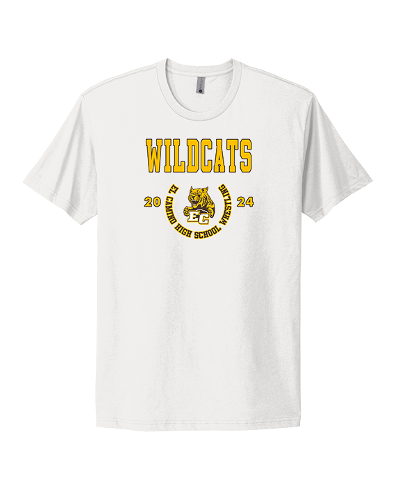 El Camino HS Wrestling Swoop - Mens Select Cotton T-Shirt