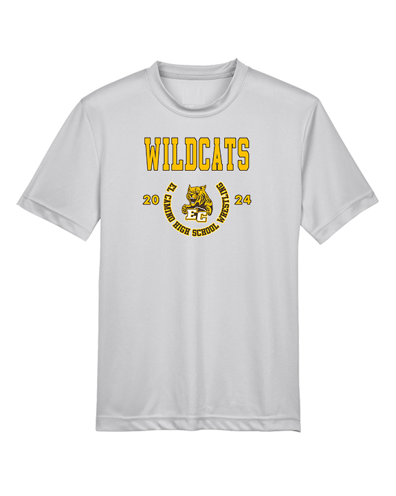 El Camino HS Wrestling Swoop - Youth Performance Shirt