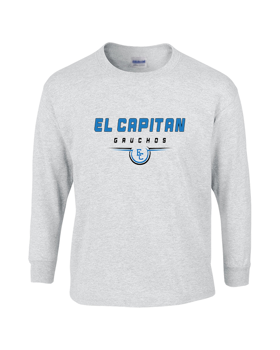 El Capitan HS Football Design - Cotton Longsleeve