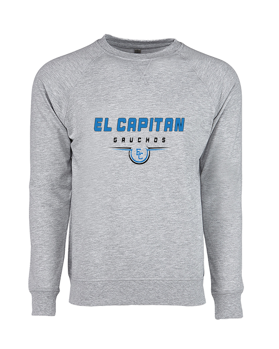El Capitan HS Football Design - Crewneck Sweatshirt