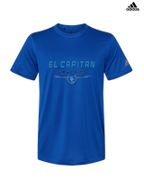 El Capitan HS Football Design - Mens Adidas Performance Shirt