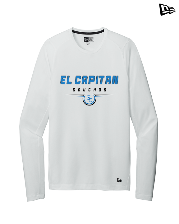 El Capitan HS Football Design - New Era Performance Long Sleeve
