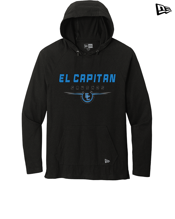 El Capitan HS Football Design - New Era Tri-Blend Hoodie