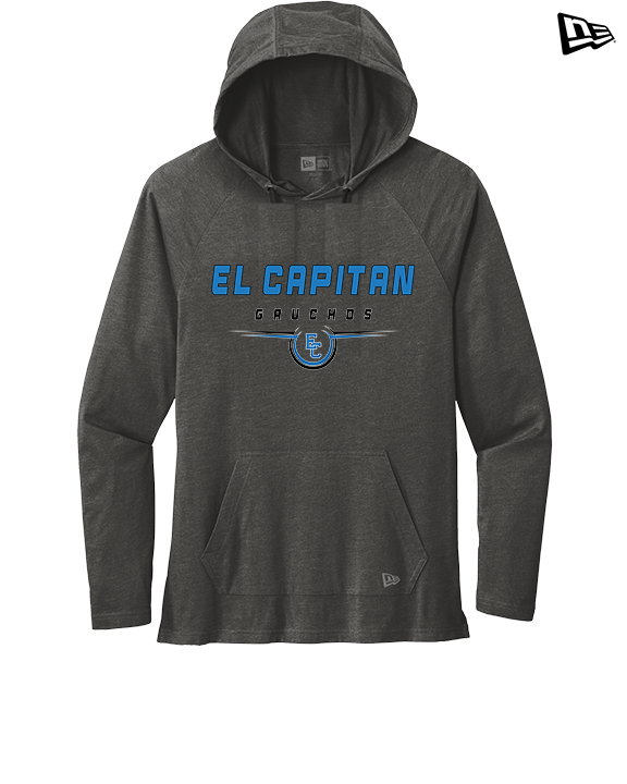 El Capitan HS Football Design - New Era Tri-Blend Hoodie
