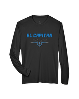 El Capitan HS Football Design - Performance Longsleeve