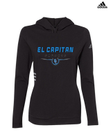 El Capitan HS Football Design - Womens Adidas Hoodie
