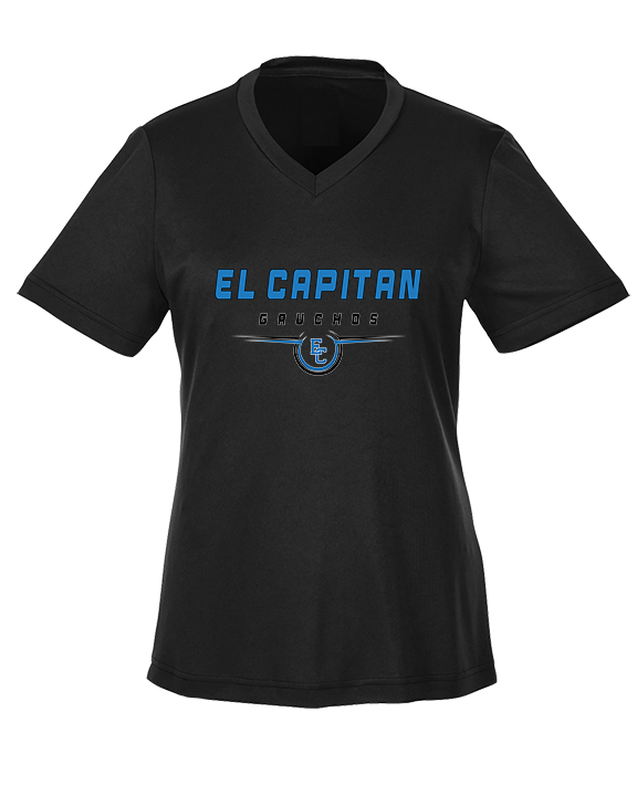 El Capitan HS Football Design - Womens Performance Shirt