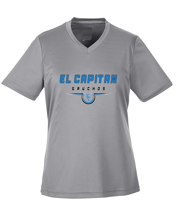 El Capitan HS Football Design - Womens Performance Shirt