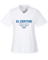 El Capitan HS Football Design - Womens Performance Shirt