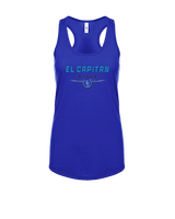 El Capitan HS Football Design - Womens Tank Top